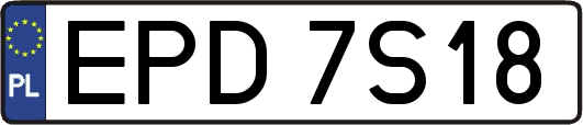 EPD7S18