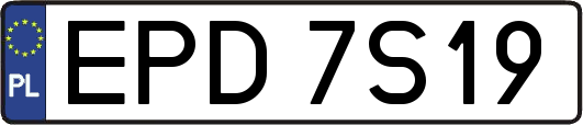 EPD7S19