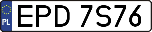 EPD7S76