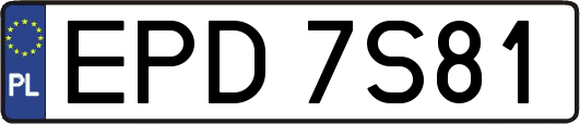 EPD7S81