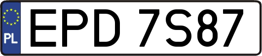 EPD7S87