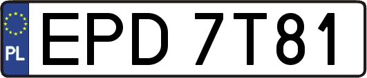 EPD7T81