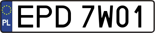 EPD7W01