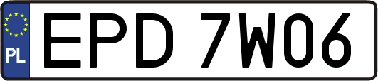 EPD7W06