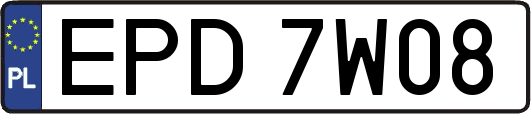 EPD7W08