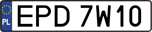 EPD7W10