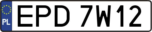 EPD7W12