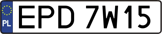 EPD7W15