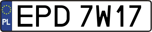 EPD7W17