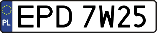 EPD7W25