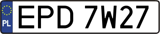 EPD7W27