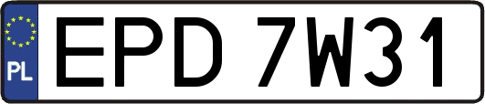 EPD7W31