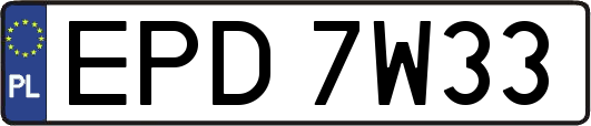 EPD7W33