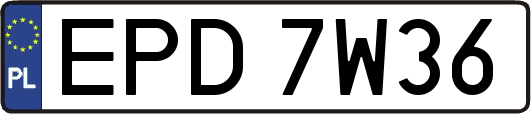 EPD7W36