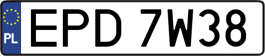 EPD7W38