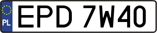 EPD7W40