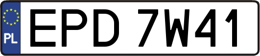 EPD7W41