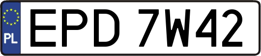 EPD7W42