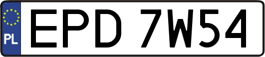 EPD7W54