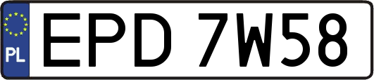 EPD7W58