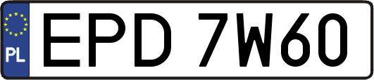 EPD7W60