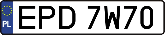 EPD7W70