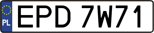 EPD7W71