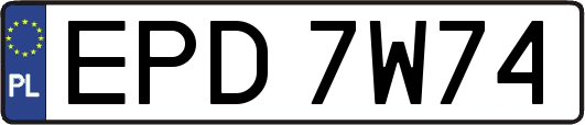 EPD7W74