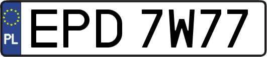 EPD7W77
