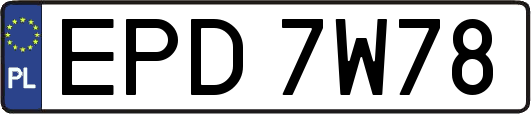 EPD7W78