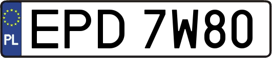 EPD7W80