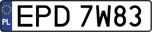 EPD7W83
