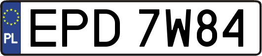 EPD7W84