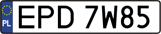 EPD7W85