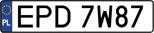 EPD7W87