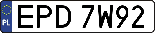EPD7W92
