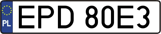EPD80E3