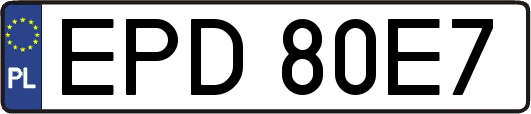 EPD80E7