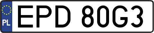 EPD80G3