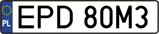 EPD80M3