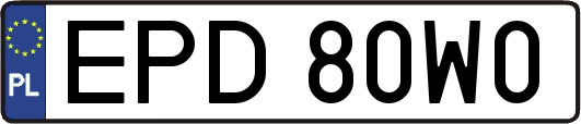 EPD80W0