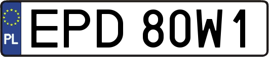 EPD80W1