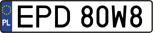 EPD80W8
