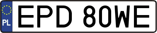EPD80WE