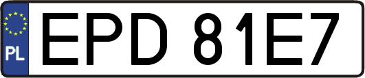 EPD81E7