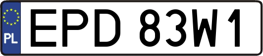 EPD83W1