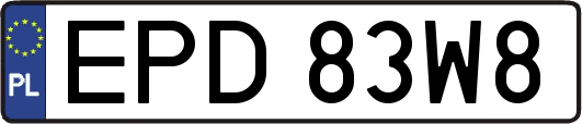 EPD83W8