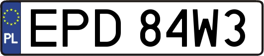 EPD84W3