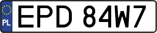 EPD84W7