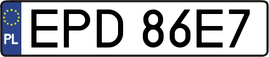 EPD86E7